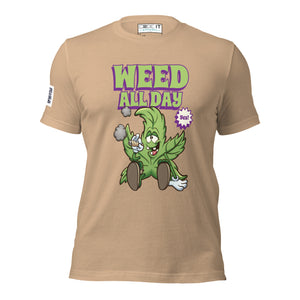 WEED ALL DAY Unisex t-shirt