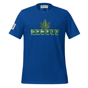 Cannabis Periodic Table Unisex t-shirt