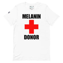 Load image into Gallery viewer, MELANIN DONOR Unisex Tee