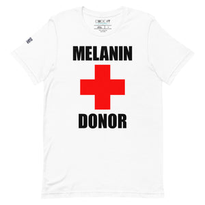 MELANIN DONOR Unisex Tee