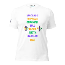 Load image into Gallery viewer, Mardi Gras Krewe Parades Tee