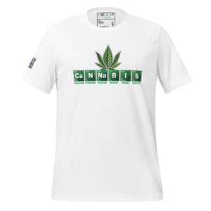 Cannabis Periodic Table Unisex t-shirt