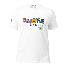 Load image into Gallery viewer, SMOKE AND LET GO Unisex t-shirt