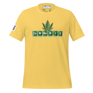 Cannabis Periodic Table Unisex t-shirt