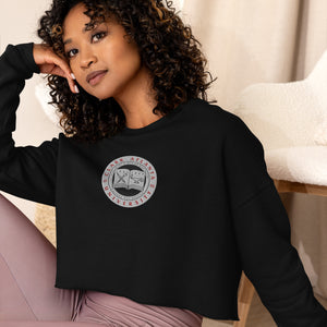 CLARK ATLANTA UNIVERISTY LOGO Crop Sweatshirt
