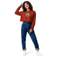 Load image into Gallery viewer, CLARK ATLANTA UNIVERISTY LOGO Crop Sweatshirt