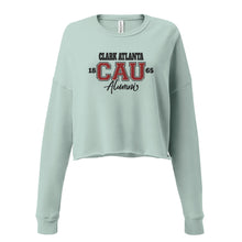 Load image into Gallery viewer, CAU Clark Atlanta Alumni* Embroidered Crop Sweatshirt