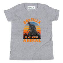 Load image into Gallery viewer, GODZILLA is my Spirit ANIMAL Youth T-Shirt