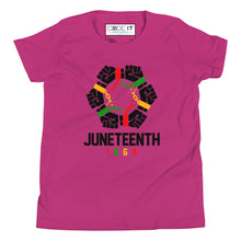 Load image into Gallery viewer, Juneteenth Youth Short Sleeve T-Shirt