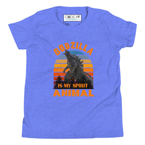 GODZILLA is my Spirit ANIMAL Youth T-Shirt