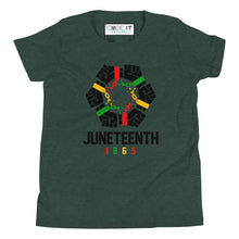 Load image into Gallery viewer, Juneteenth Youth Short Sleeve T-Shirt