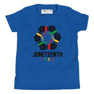 Juneteenth Youth Short Sleeve T-Shirt