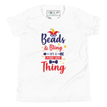 Load image into Gallery viewer, Mardi Gras Youth Short Sleeve T-Shirt