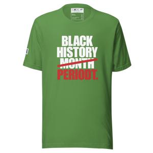 BLACK HISTORY PERIODT  (Unisex t-shirt)