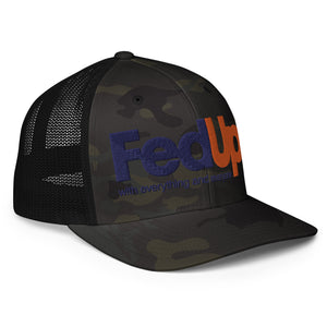 FED UP PARODY Closed-back trucker cap