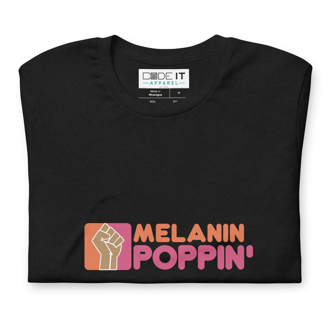 MELANIN POPPIN PARODY Unisex t-shirt