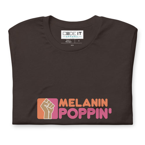 MELANIN POPPIN PARODY Unisex t-shirt