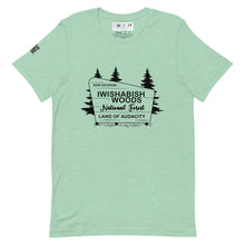 Load image into Gallery viewer, &quot;NOW ENTERING I WISHABISHWOODS LAND OF AUDACITY&quot; (Unisex t-shirt)