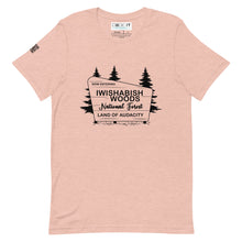 Load image into Gallery viewer, &quot;NOW ENTERING I WISHABISHWOODS LAND OF AUDACITY&quot; (Unisex t-shirt)