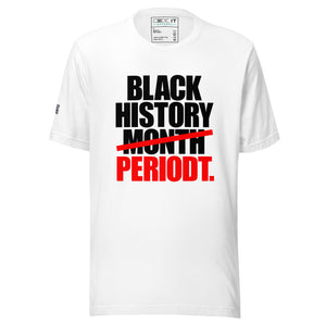 BLACK HISTORY PERIODT  (Unisex t-shirt)